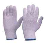 GLOVES COTTON KNITTED POLY/COTTON MENS