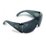 SAFETY GLASSES VISITORS SMOKE LENS