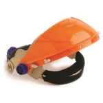 VISOR BROWGUARD WITH RATCHET HEADGEAR