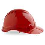 HARD HAT V6 VENTED 6PT PUSH LOCK HARNESS RED