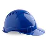 HARD HAT V6 VENTED 6PT PUSH LOCK HARNESS BLUE