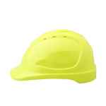 HARD HAT V9 VENTED 6PT PUSH LOCK HARNESS FLURO YELLOW