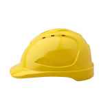 HARD HAT V9 VENTED 6PT PUSH LOCK HARNESS YELLOW