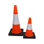 SAFETY / TRAFFIC CONE ORANGE 450MM NON REFLECTIVE