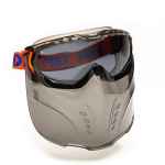 SAFETY GOGGLES & FACE SHIELD VADAR SMOKE LENS