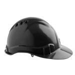 HARD HAT V6 VENTED 6PT PUSH LOCK HARNESS BLACK