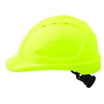 HARD HAT V9 VENTED 6PT RATCHET HARNESS FLURO YELLOW