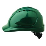 HARD HAT V9 VENTED 6PT RATCHET HARNESS GREEN
