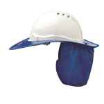 SHADE HALO HARD HAT BRIM - PLASTIC BLUE V6PBB