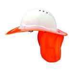 SHADE HALO HARD HAT BRIM - PLASTIC FLURO ORANGE