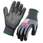 GLOVES ARAX H/DUTY ARAX W/FOAM NITRILE/SYNTH LEATHER PAL CUT D SZ 7
