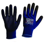 GLOVES DEXI-FROST BREATHABLE NITRILE DIP W/DOTS ON WINTER LINER SZ 8