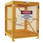 FORKLIFT GAS CYLINDER STORAGE CAGE 4X 15KG LPG BOTTLES PRATT