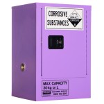 CORROSIVE CABINET 30LTR 1 DOOR 1 SHELF PRATT
