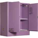 CORROSIVE CABINET 160LTR 2 DOOR 2 SHELF PRATT