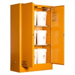 TOXIC CABINET 250LTR 2 DOOR 3 SHELF PRATT
