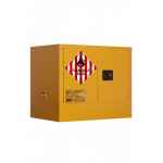 CLASS 4 DANGEROUS GOODS 100LTR CABINET 2 DOOR 1 SHELF PRATT