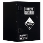POLY CORROSIVE CABINET 40LTR 1 DOOR 1 SHELF PRATT