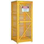 FORKLIFT CAGE 2 STORAGE LEVELS UP TO 8 FORKLIFT CYLINDERS PRATT