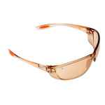 SAFETY GLASSES SWITCH ANTI SCRATCH & FOG LIGHT BROWN LENS