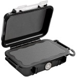 PELICAN No. 1010 MICRO CASE - BLACK WITH BLACK
