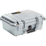 PELICAN No. 1400 CASE NO FOAM - SILVER