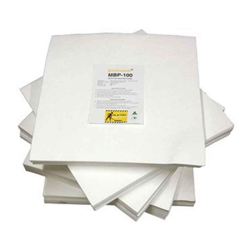 ABSORBENT PAD OIL & FUEL HEAVY DUTY 45CM X 45CM SCOF45T100 PACK 100