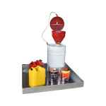 DRIP TRAY GALV STEEL LARGE 95L