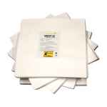 ABSORBENT PAD OIL & FUEL 45CM X 45CM STANDARD DUTY PACK 50