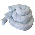 BOOM ABSORBENT MINI OIL & FUEL 2.4M X 7.5CM CAP 15L