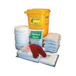 SPILL KIT OIL & FUEL 330L CAP HIGH PERF OUTDOOR 240L YLW BIN SKH240-P