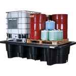 BUND TWIN IBC BULKY BOX 1470L CAP 3600KG CAP DBDIBC