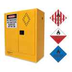SAFETY / STORAGE INDOOR CABINET CLASS 4 PRESSURE RELEASE DOORS 160L