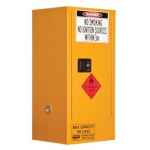 FLAMMABLE CABINET LIQ 60L CAPACITY 1065H X 505W X 460D 2 SHELF PRATT