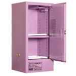CORROSIVE CABINET STORAGE METAL 60L PURPLE 2SHELF 1DOOR 5517ASPH PRATT