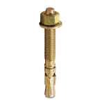 TRUBOLT STUD ANCHOR ZP C/W NUT & WASHER M16 X 125 RAMSET