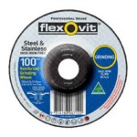 GRINDING DISC D/C S/STEEL IRON FREE 100 X 6.0 X 16.0MM FLEXOVIT