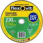 CUT OFF WHEEL FLAT MASONRY G/P 230 X 3.2 X 22.2MM FLEXOVIT