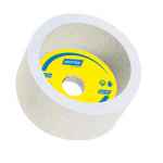 GRIND/WHL ALU OXIDE 100x50x31.75MM 13MM RIM&BACK 38A60JVBE MEDIUM/FINE