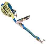 RATCHET TIE DOWN 50MM X 9M HOOK & KEEPER 2500KG RTD055PL
