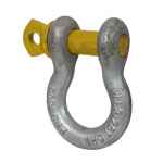 BOW SHACKLE PIN SCREW 0.75T GAL GRADE S M8 X 10