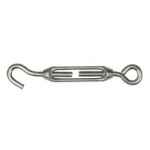 TURNBUCKLE HOOK/EYE CAST ELECTRO GAL 8MM