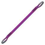 SLING FLAT PURPLE 2PLY 1T X 3M