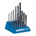 TAP & DRILL SET HSS METRIC 3.00 - 12.00MM 28 PIECE SUTTON