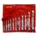 SPANNER SET RING OFFSET METRIC 11 PIECE SIDCHROME