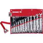SPANNER SET COMBINATION ROE 13 PIECE AF SIDCHROME
