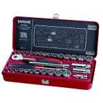 SOCKET SET 3/8DR METRIC AF 32 PCE SIDCHROME