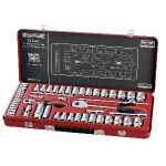 SOCKET SET 1/4 & 1/2DR AF METRIC 51 PCE SIDCHROME