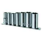 SOCKET SET DEEP AF 3/8DR 7 PCE SIDCHROME
