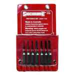 PIN PUNCH SET SHORT SERIES 7PCE SIDCHROME